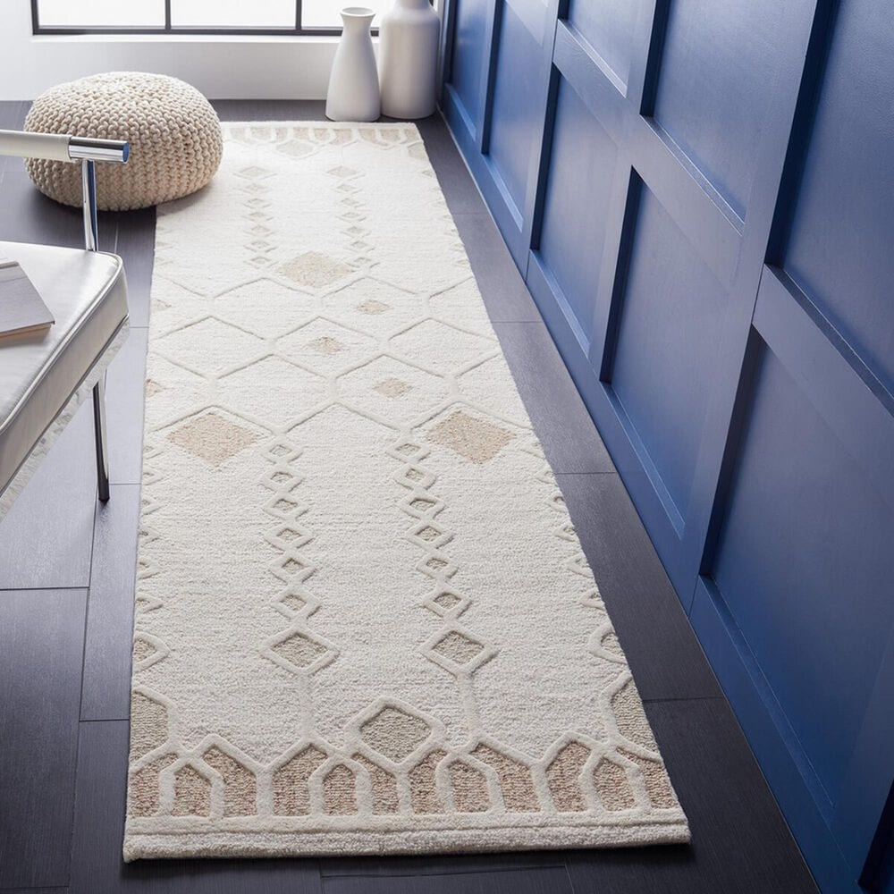 Safavieh Artistry 2&#39;3&quot; x 9&#39; Ivory and Sage Runner, , large