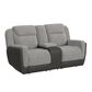 Mayberry Hill Hornet Manual Reclining Loveseat in Grey, , large