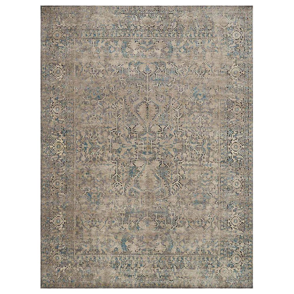 Loloi Millennium MV-01 7"10" x 10"6" Grey and Stone Area Rug, , large