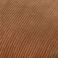 Surya Corduroy Quarters 20" Square Throw Pillow in Chesnut, , large