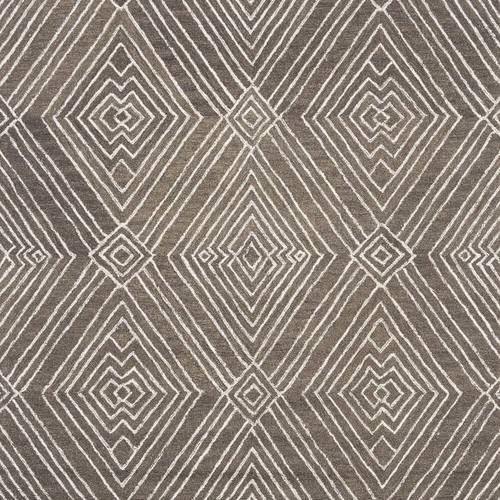 Safavieh Micro-Loop 5&#39; x 8&#39; Dark Grey and Ivory Area Rug, , large