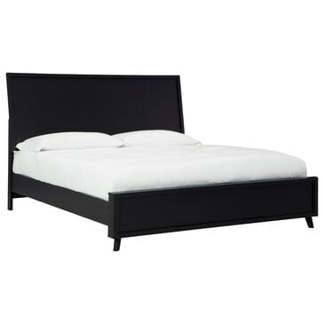 Ashley Danziar Queen Panel Bed in Matte Black, , large