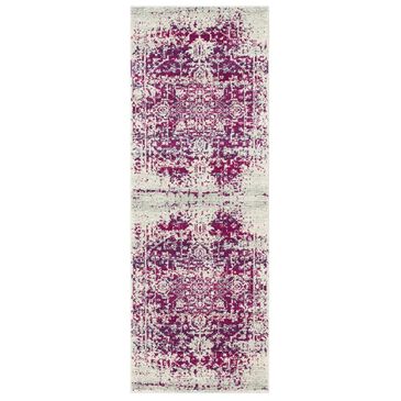 Surya Harput HAP-1020 2"7" x 7"3" Garnet, Gray and Blue Runner, , large