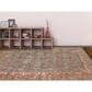 Amer Rugs Eternal 5"7" x 7"6" Sea Blue and Rust Area Rug, , large