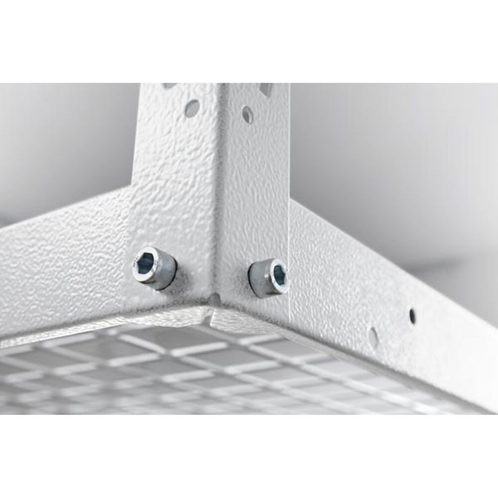 Gladiator 4&#39; x 8&#39; Overhead GearLoft Storage Rack in White, , large