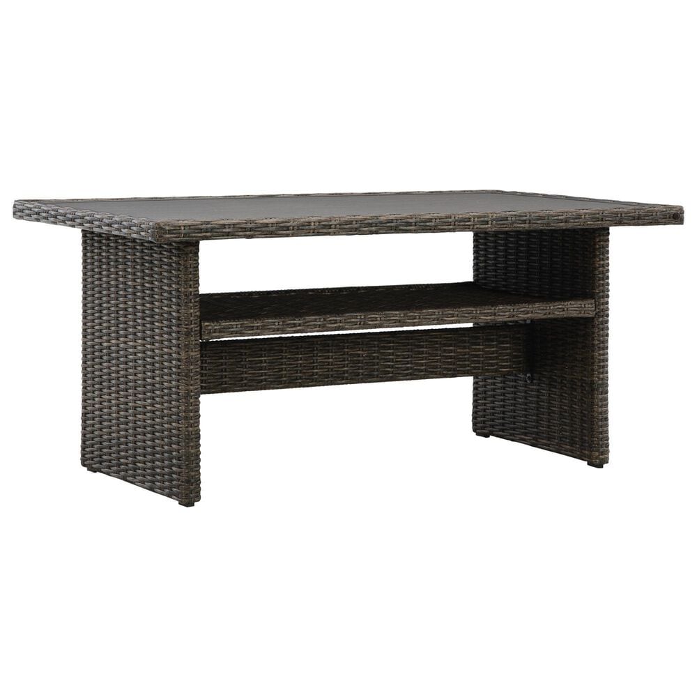 Ashley Brook Ranch Patio Multi-Use Table in Brown, , large