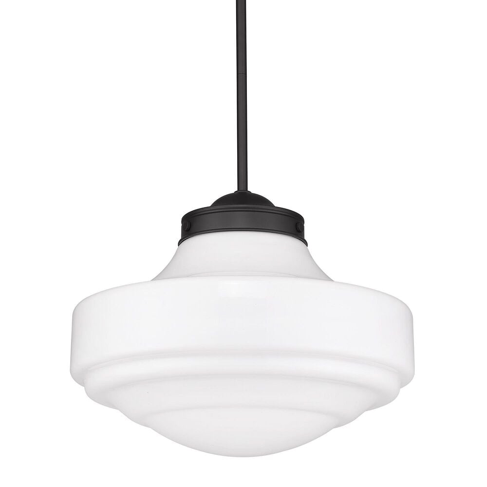 Golden Lighting Ingalls Large Pendant in Matte Black, , large
