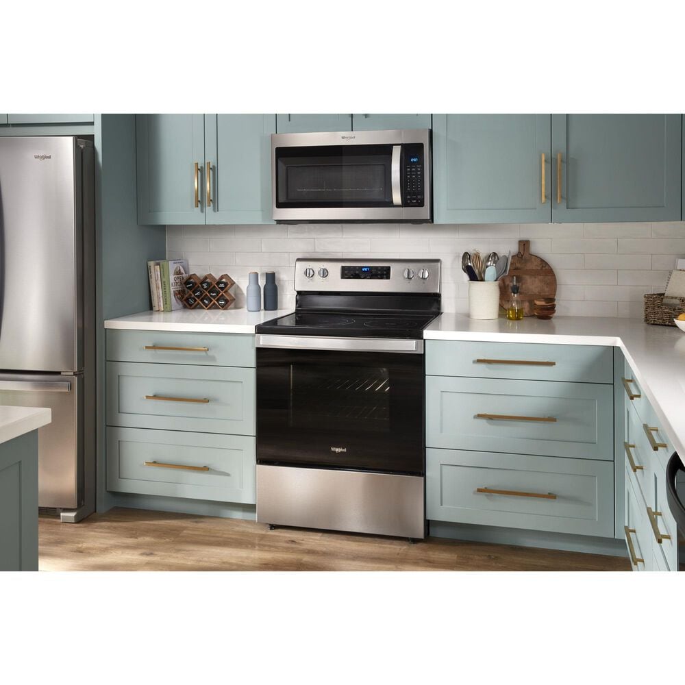 Whirlpool 1.9 Cu. Ft. Capacity Steam Microwave with Sensor Cooking in Stainless Steel, , large