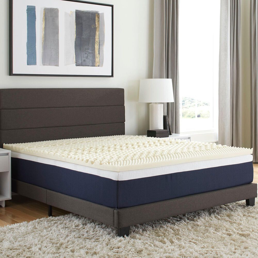 Carpenter Company 1.5" 7-Zone Twin XL Mattress Topper, , large