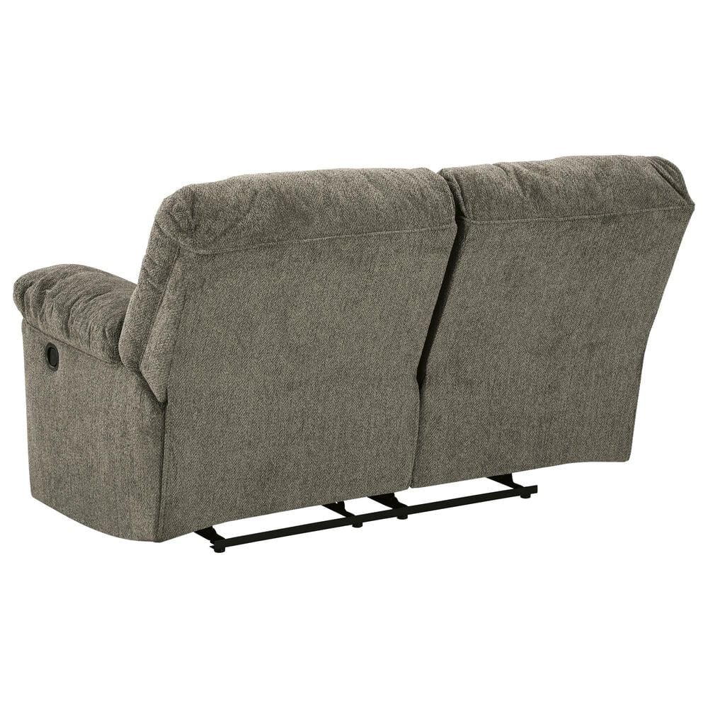Ashley Alphons Manual Reclining Loveseat in Putty, , large