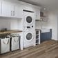 Whirlpool 27" Commercial Gas Stack Washer/Dryer in White, , large