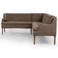 Four Hands Aurelia Dining Banquette L-Shape in Amber Oak, , large