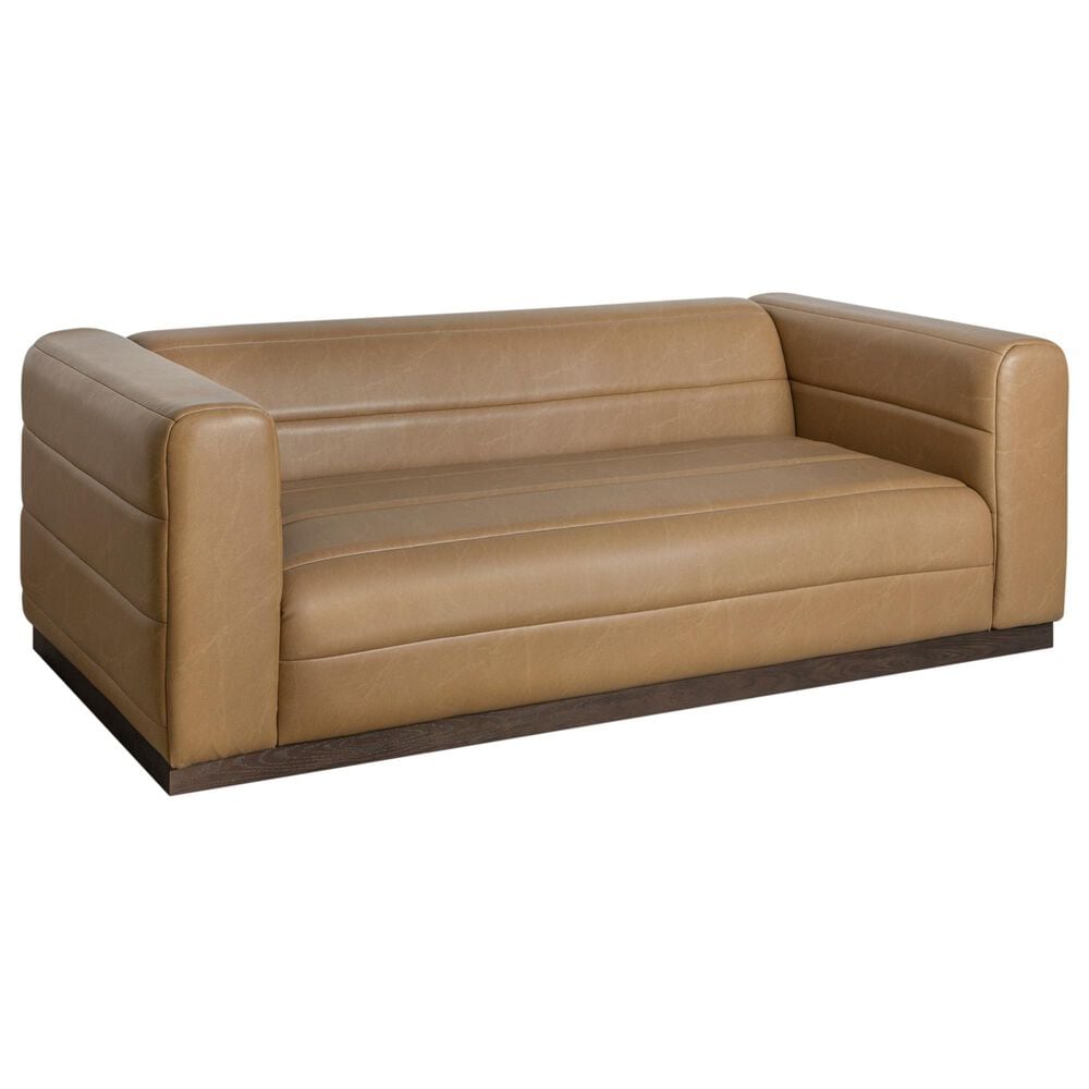 Blue River Brea Stationary 3-Seater Sofa in Bistre Brown, , large