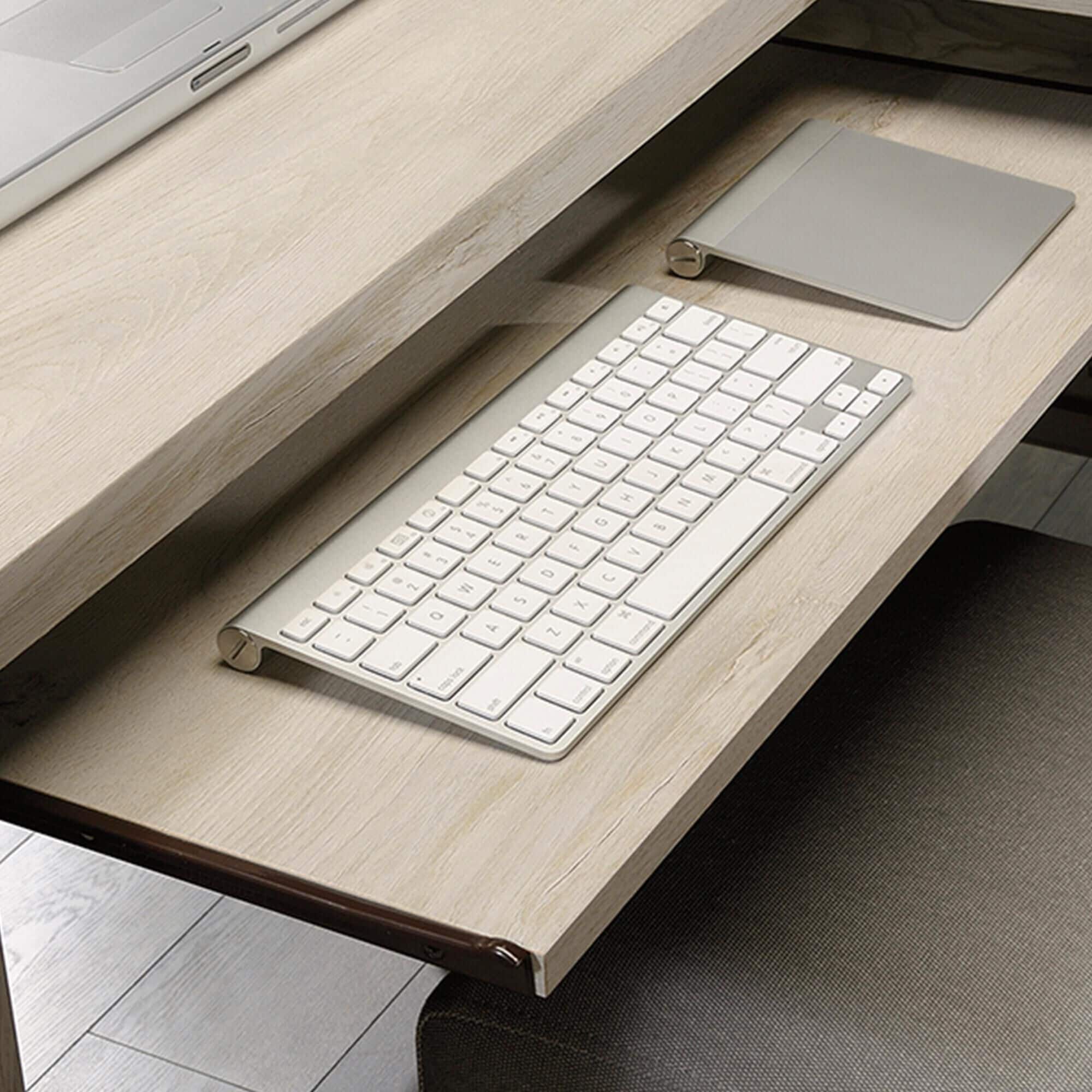 Sauder costa l shaped desk deals