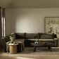 Four Hands Yelena 3-Piece Sectional in Surrey Olive-Aged Sienna, , large