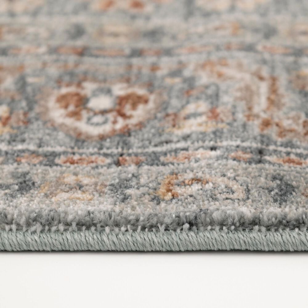 Central Oriental Tupelo Harbor and Sandstone 7'10" x 9'10" Area Rug, , large