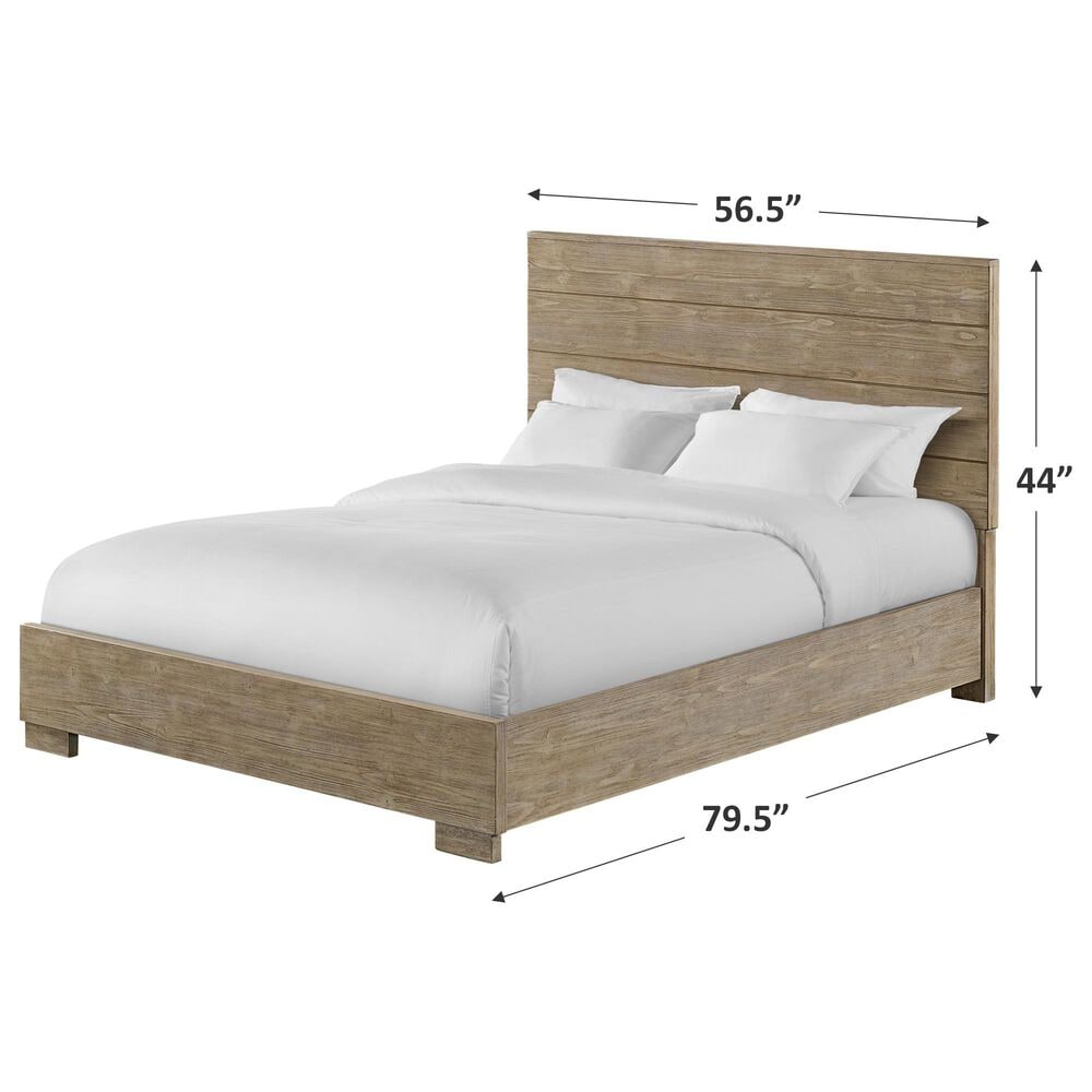 Eastern Shore Bello Full Bed in Gray Sandstone, , large