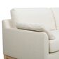 Jennifer Taylor Home Pasadena Stationary Sofa in Flax White, , large
