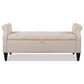 Jennifer Taylor Home Jacqueline Tufted Roll Arm Storage Bench in Sky Neutral, , large