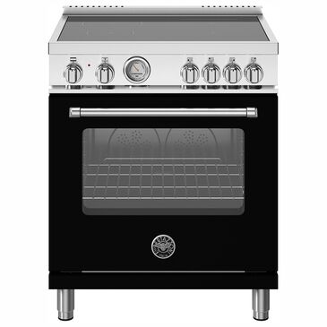 Bertazzoni Master 4.7 Cu. Ft. Freestanding Electric Induction Range in Nero Matt, , large