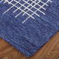 Feizy Maddox 2" x 3" Navy Area Rug, , large
