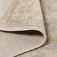 Feizy Aura 5" x 8" Brown and Gold Area Rug, , large