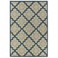Oriental Weavers Latitude 804I 5"3" x 7"3" Grey Area Rug, , large