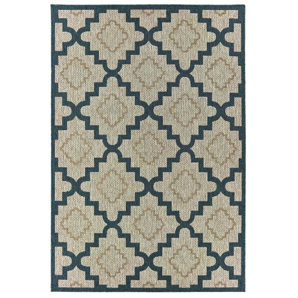 Oriental Weavers Latitude 804I 5"3" x 7"3" Grey Area Rug, , large