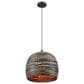 Savoy House Jamsen 1-Light Pendant in Black, , large