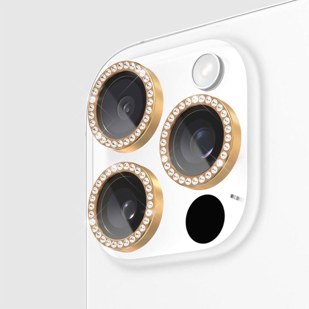 Kate Spade Aluminum Ring Lens Protector for iPhone 16 Pro / iPhone16 Pro Max in Stone, , large