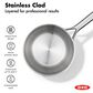 Green Pan Mira 3.5-Quart Covered Chef"s Pan with Lid in Stainless Steel, , large