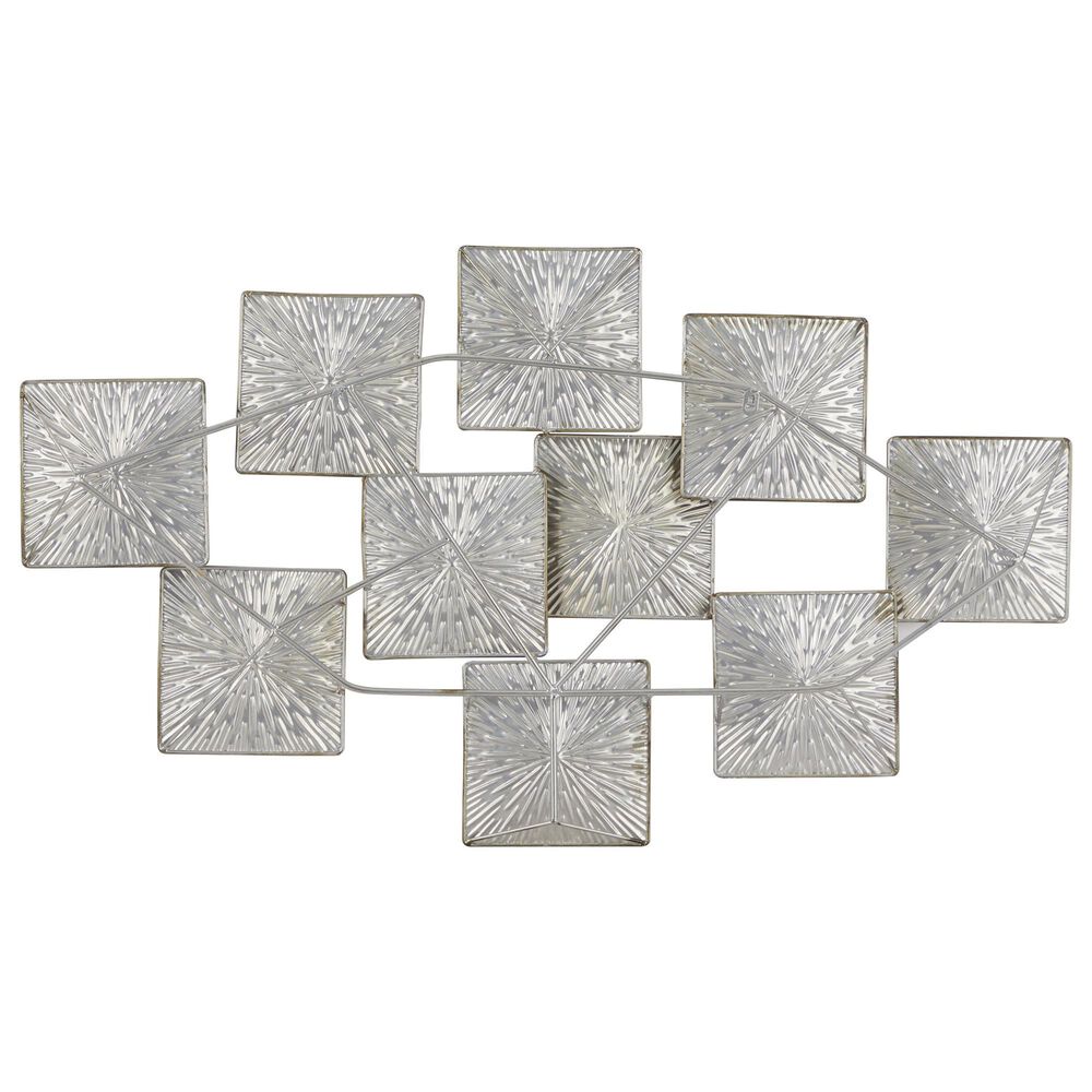 Maple and Jade 24&quot; x 43&quot; Wall Sculptures Carved Overlapping in Gold, , large