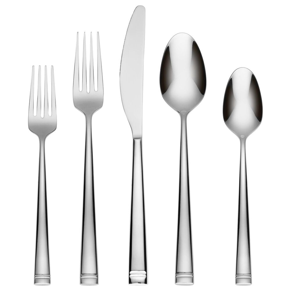 Lenox Kingsland Mirror 20-Piece Flatware Set in Silver, , large