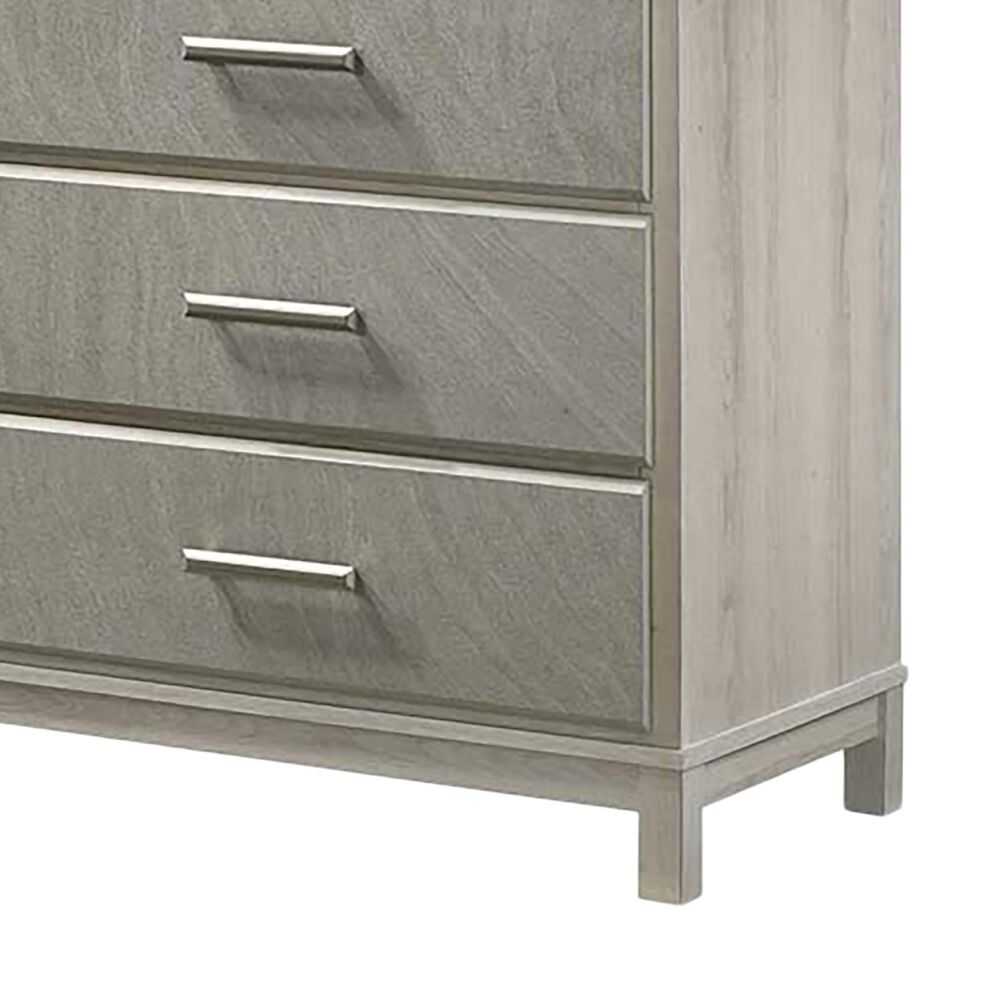 Titanic Furniture Roswell 4-Piece King Storage Bedroom Set in Beige, , large