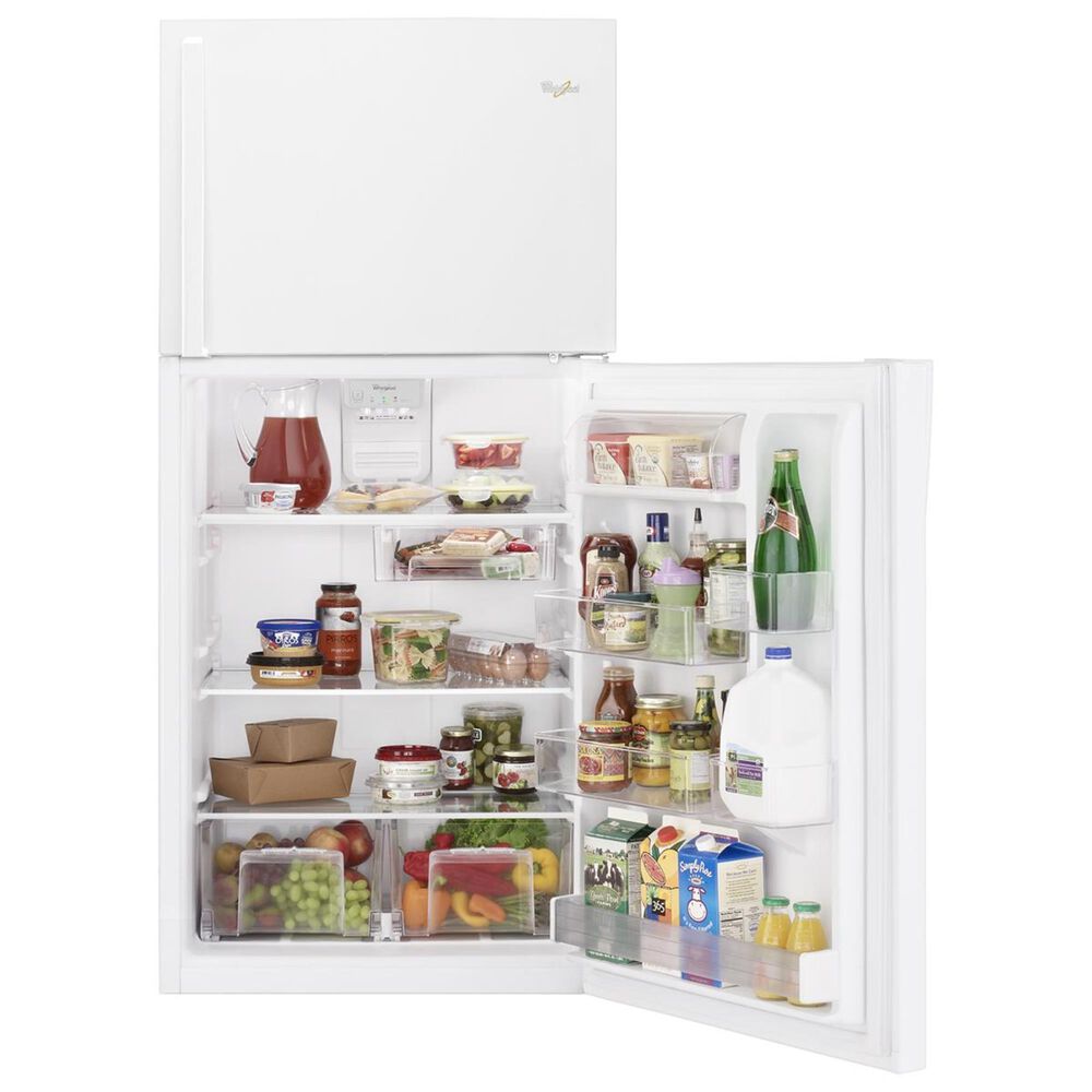Whirlpool 19 Cu. Ft. Top-Freezer Refrigerator with LED Interior Lighting, , large