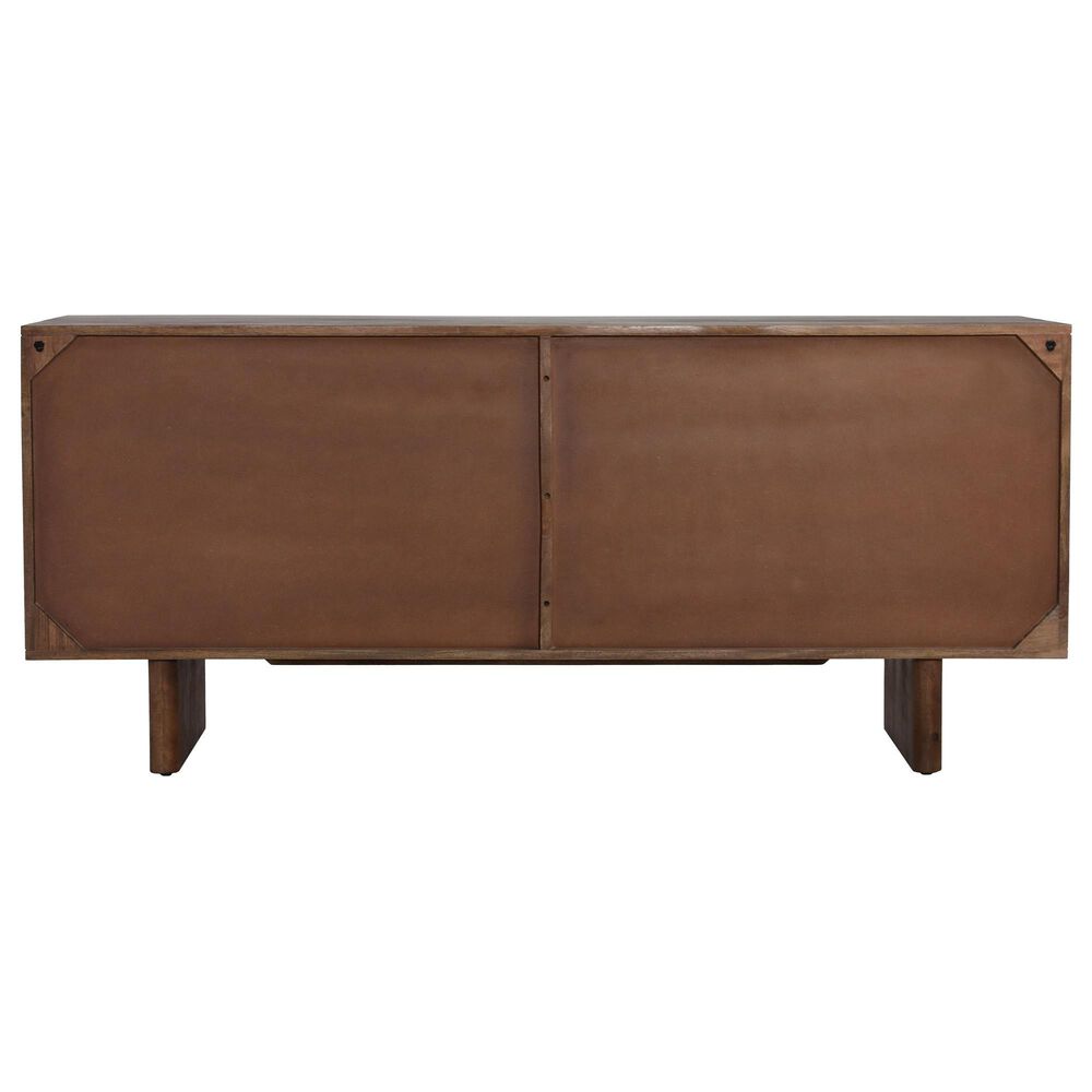 Blue Sun Designs Silvie 4-Door Sideboard in Medium Brown, , large