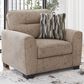 Ashley Olten Chair and a Half in Mocha, , large