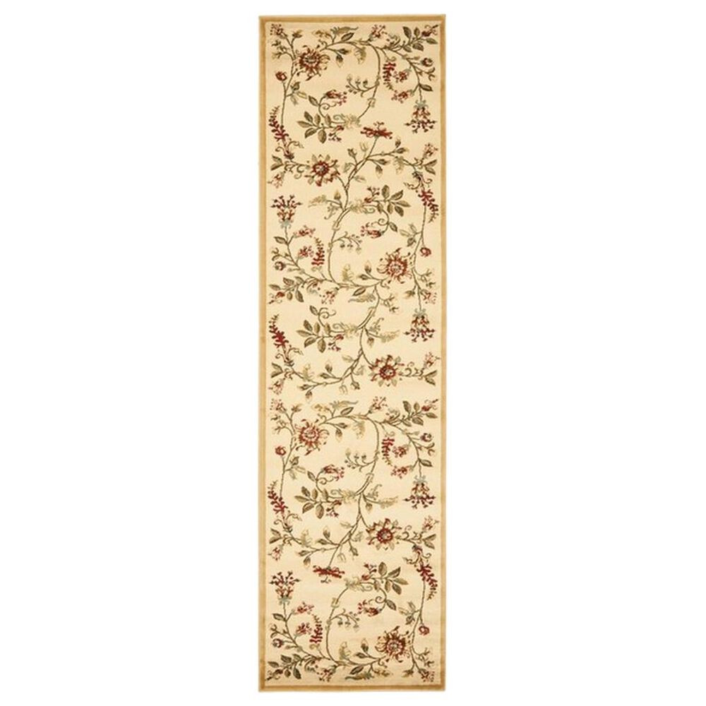 Safavieh Lyndhurst LNH552 2"3" x 12" Ivory and Multicolor Runner, , large
