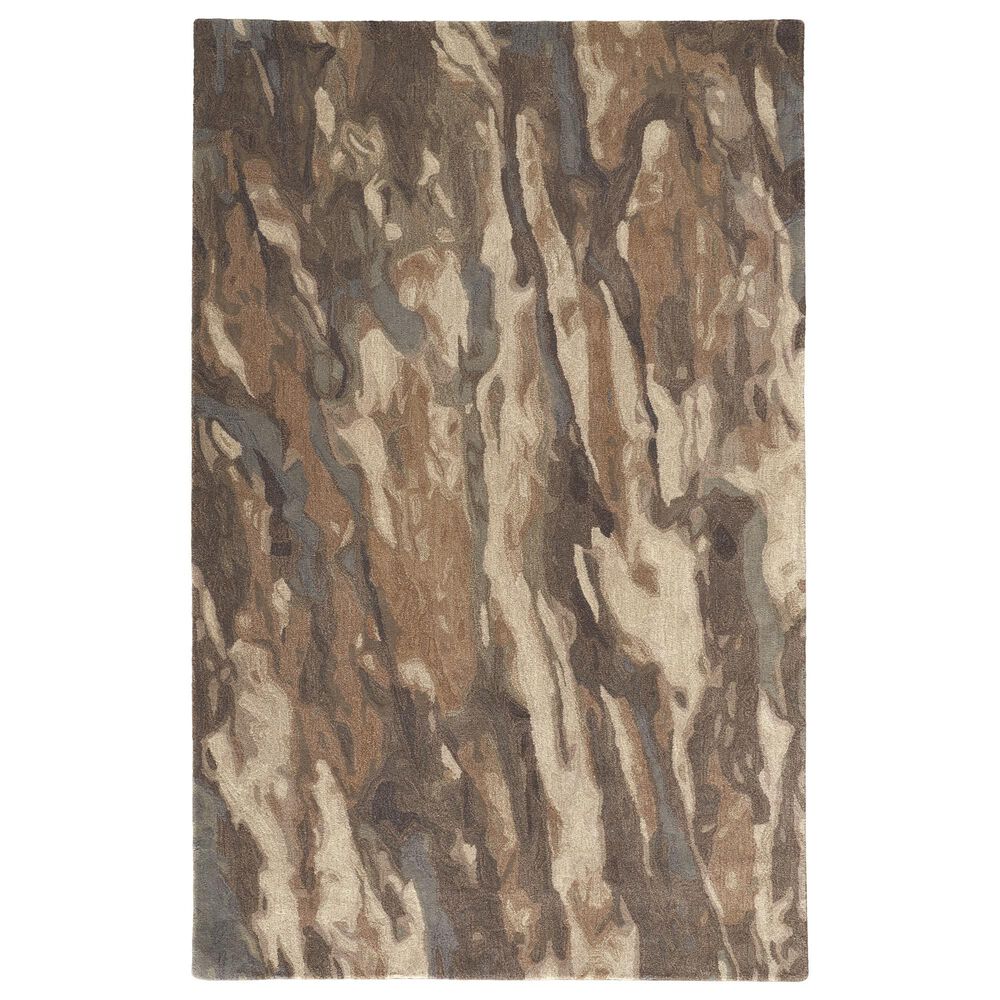 Feizy Amira 3"6" x 5"6" Brown Area Rug, , large