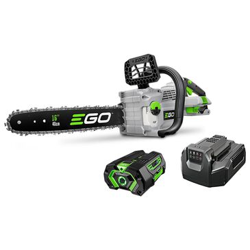 EGO 16" Chainsaw with 4.0Ah Battery and Standard Charger in Gray and Black, , large