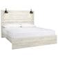 Ashley Cambeck 4 Piece Panel King Bedroom Set in Whitewash, , large