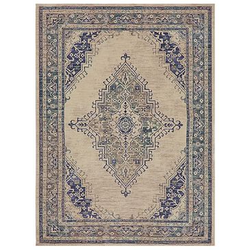 Karastan  Cosmopolitan Armitage 90961-50134 2"4" x 7"10" Indigo Runner, , large