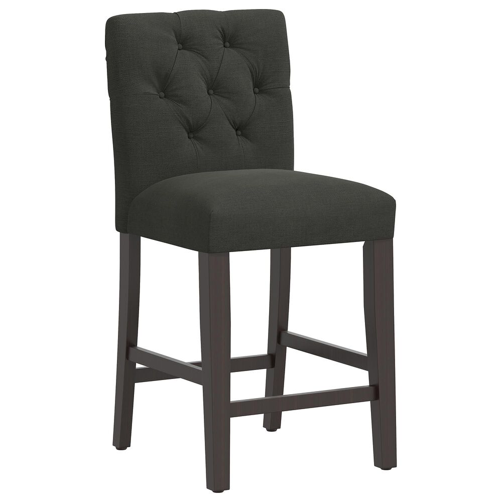 Skyline Furniture Counter Stool in Linen Slate, , large