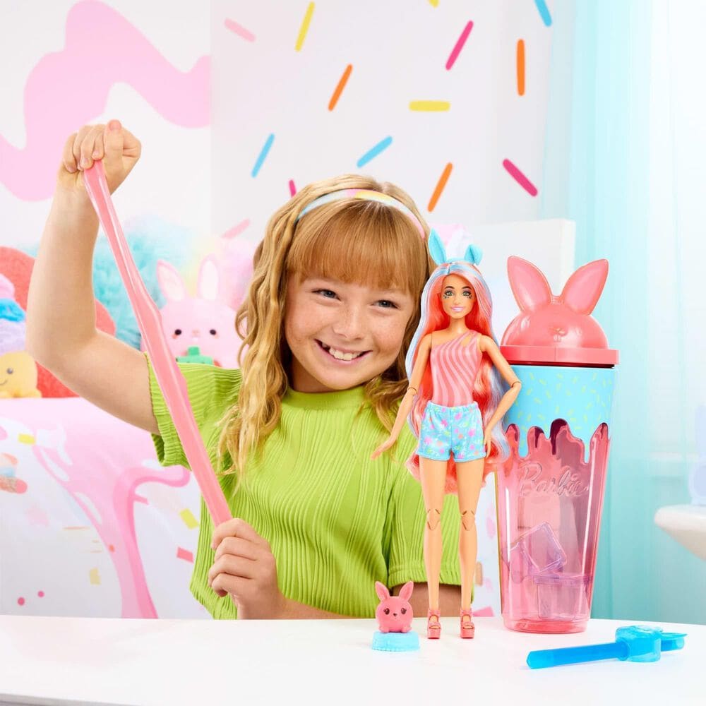 Barbie Scented Bright Bunny Fashion Doll with Accessories Set in Multicolor, , large