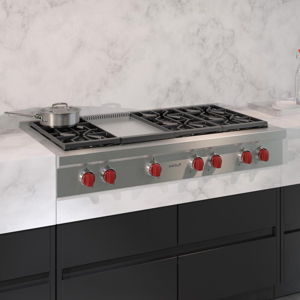 Wolf 48&quot; Sealed Burner Gas Rangetop, , large