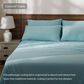 Rest Evercool 4-Piece California King Sheet Set in Aqua Blue, , large