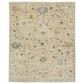 Oriental Weavers Palace Beige and Blue 8" x 10" Area Rug, , large