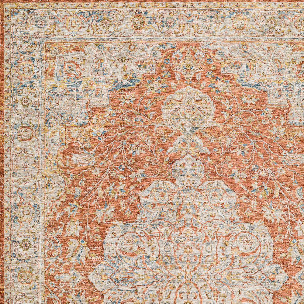 Surya Mona Lisa 10&#39; x 14&#39; Brick Red, Tan, Mustard, Dark Blue, Sage, Burgundy and Olive Area Rug, , large
