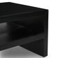 Jofran Dev 1-Shelf Coffee Table in Black, , large