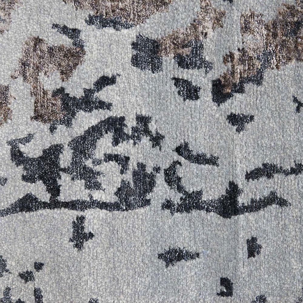 Nourison Silk Shadows 2&#39; x 3&#39; Silver Grey Area Rug, , large